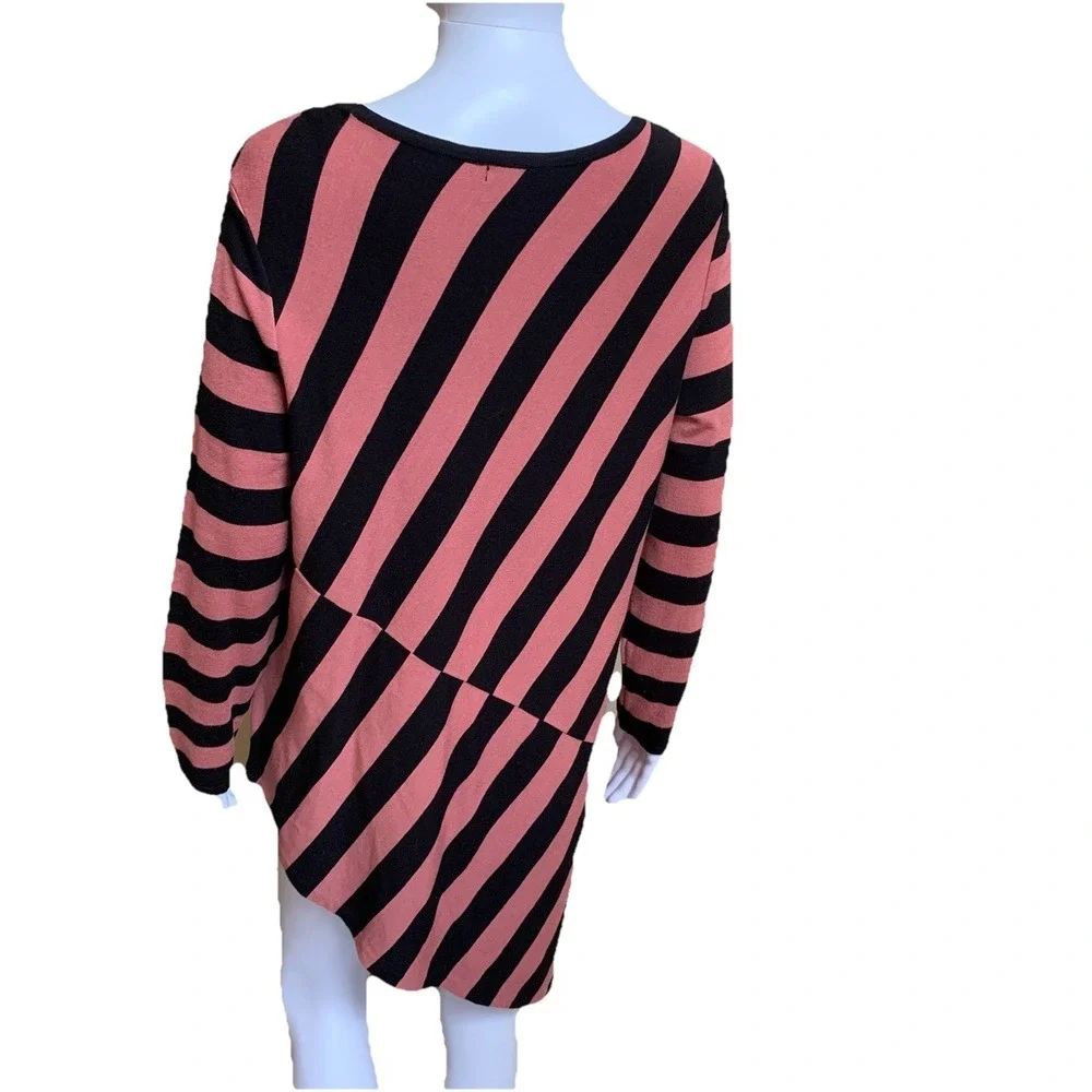 Alfani striped asymmetric